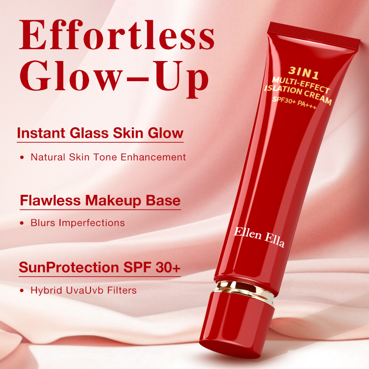 NEW LAUNCH-ELLEN ELLA ISOLATION CREAM-BUY 1 TAKE 1-2PC 1299-Instant Glow,Flawless Makeup Base,SPF30+ PA+++-Makeup Primer,Sunscreen,Tone Up Cream 3-IN-1